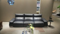 Диван Нобиле (реклайнер, тройной, кожаный)